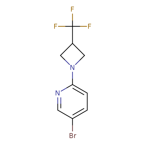 5-bromo-2-[3-(trifluoromethyl)azetidin-1-yl]pyridine
