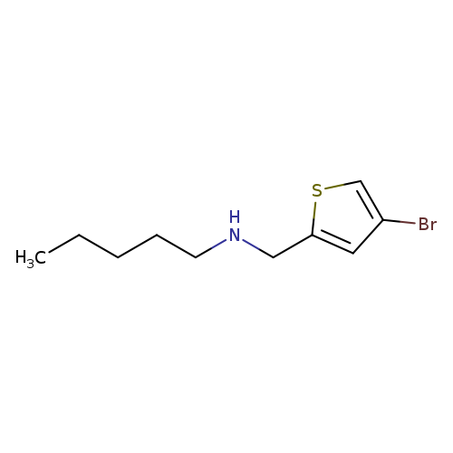 [(4-bromothiophen-2-yl)methyl](pentyl)amine