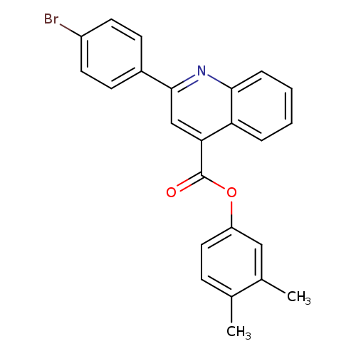 3,4-dimethylphenyl 2-(4-bromophenyl)-4-quinolinecarboxylate