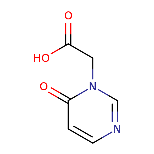 2-(6-oxo-1,6-dihydropyrimidin-1-yl)acetic acid