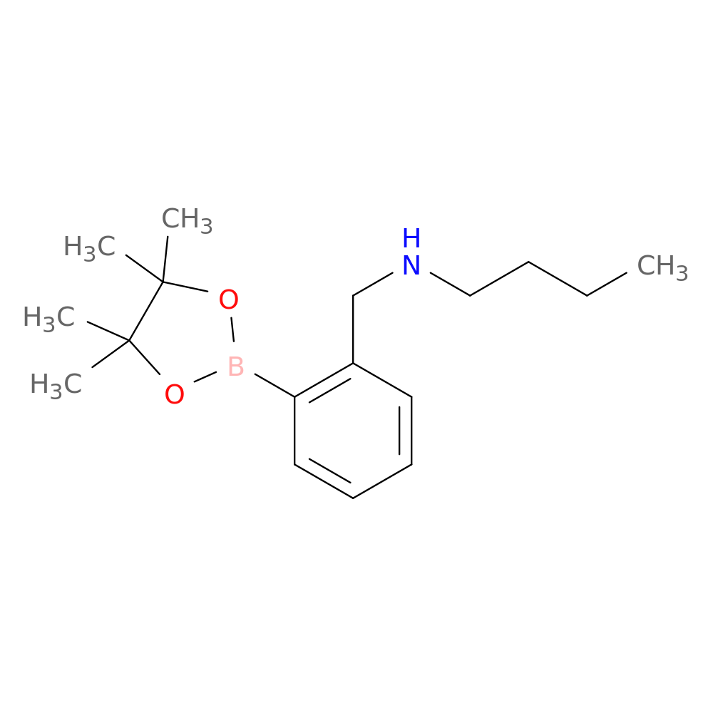 N-(2-(4,4,5,5-Tetramethyl-1,3,2-dioxaborolan-2-yl)benzyl)butan-1-amine