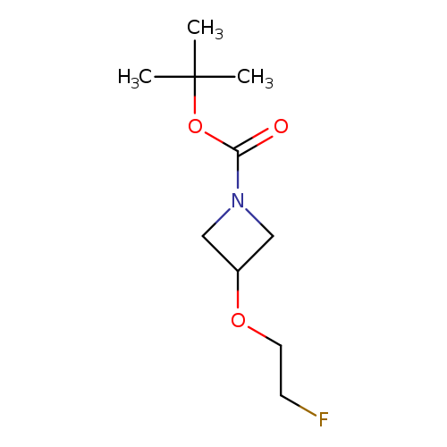 1-Azetidinecarboxylic acid, 3-(2-fluoroethoxy)-, 1,1-dimethylethyl ester