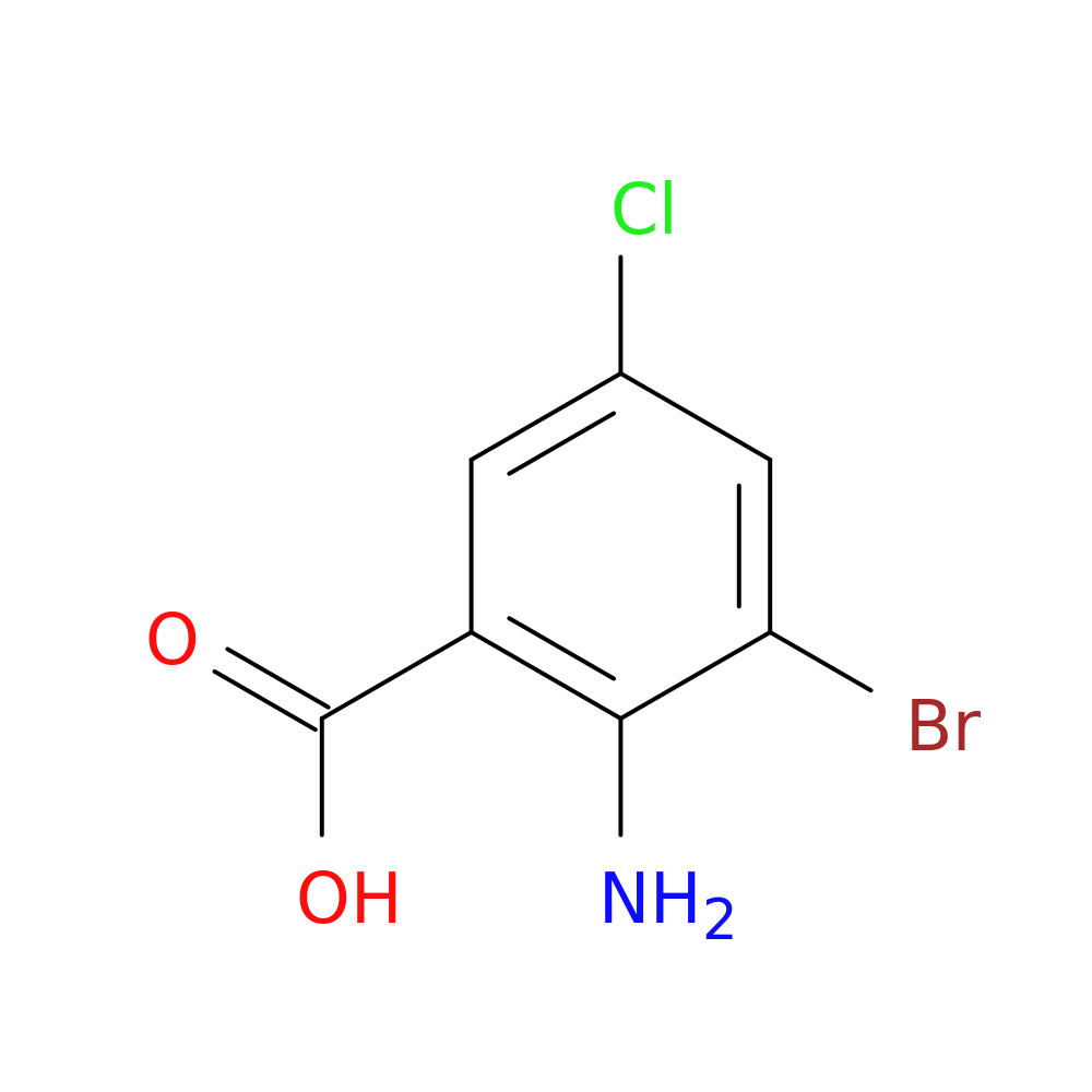 2-Amino-3-bromo-5-chlorobenzoic acid