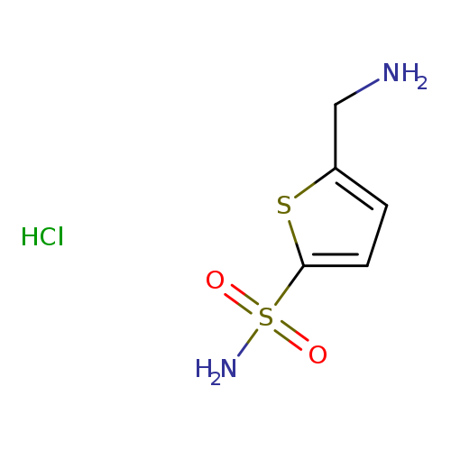 5-(Aminomethyl)thiophene-2-sulfonamide hydrochloride