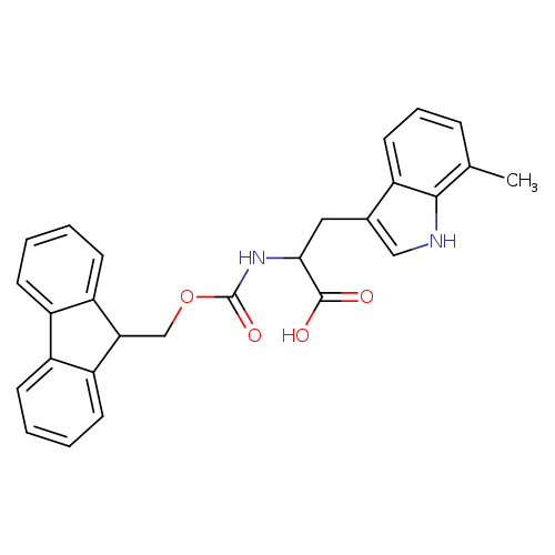 2-((((9H-Fluoren-9-yl)methoxy)carbonyl)amino)-3-(7-methyl-1H-indol-3-yl)propanoic acid