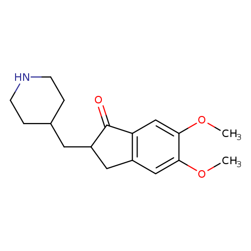 1H-Inden-1-one, 2,3-dihydro-5,6-dimethoxy-2-(4-piperidinylmethyl)-
