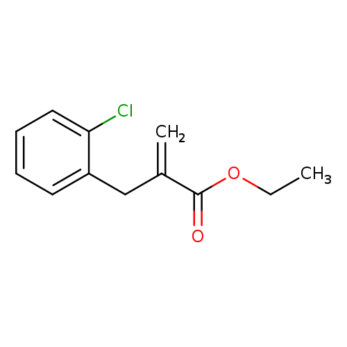 Benzenepropanoic acid, 2-chloro-a-methylene-, ethyl ester