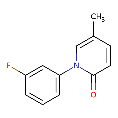 2(1H)-Pyridinone, 1-(3-fluorophenyl)-5-methyl-