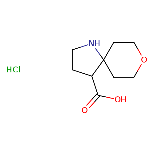 8-oxa-1-azaspiro[4.5]decane-4-carboxylic acid hydrochloride