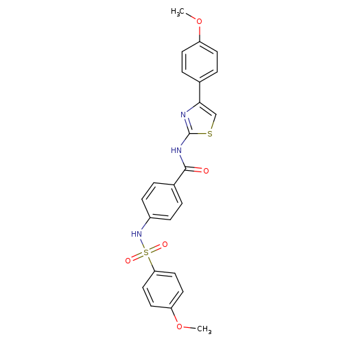 4-(4-methoxybenzenesulfonamido)-N-[4-(4-methoxyphenyl)-1,3-thiazol-2-yl]benzamide