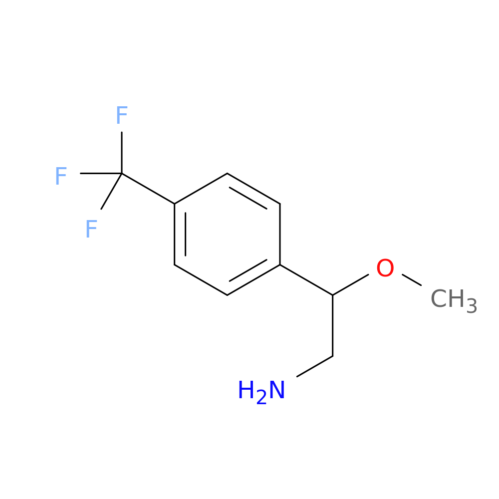2-methoxy-2-[4-(trifluoromethyl)phenyl]ethan-1-amine