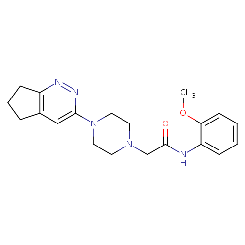 2-(4-{5H,6H,7H-cyclopenta[c]pyridazin-3-yl}piperazin-1-yl)-N-(2-methoxyphenyl)acetamide