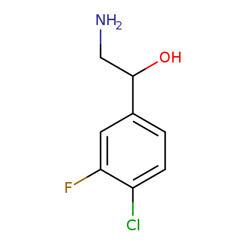 2-amino-1-(4-chloro-3-fluorophenyl)ethan-1-ol