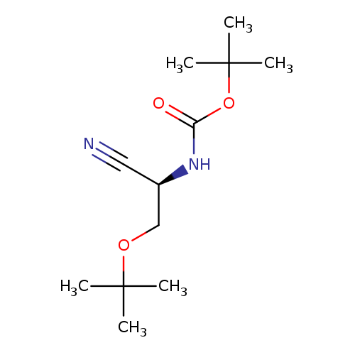 Carbamic acid, N-[(1R)-1-cyano-2-(1,1-dimethylethoxy)ethyl]-, 1,1-dimethylethyl ester