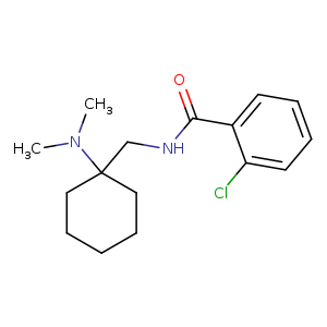 2-​Chloro-​N-​[[1-​(dimethylamino)​cyclohexyl]​methyl]​-benzamide