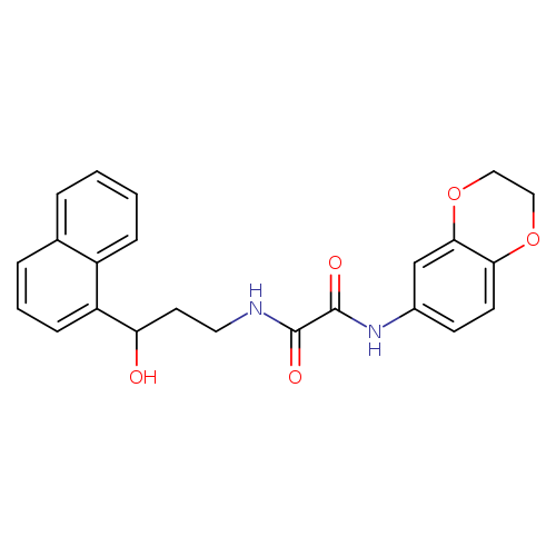 N'-(2,3-dihydro-1,4-benzodioxin-6-yl)-N-[3-hydroxy-3-(naphthalen-1-yl)propyl]ethanediamide