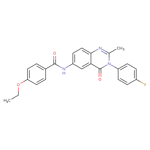 4-ethoxy-N-[3-(4-fluorophenyl)-2-methyl-4-oxo-3,4-dihydroquinazolin-6-yl]benzamide