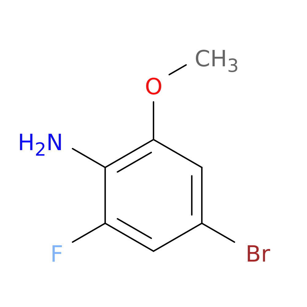 4-bromo-2-fluoro-6-methoxyaniline