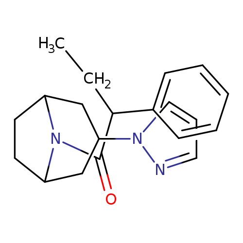 2-phenyl-1-[3-(1H-pyrazol-1-yl)-8-azabicyclo[3.2.1]octan-8-yl]butan-1-one