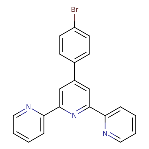 2,2':6',2''-Terpyridine, 4'-(4-bromophenyl)-