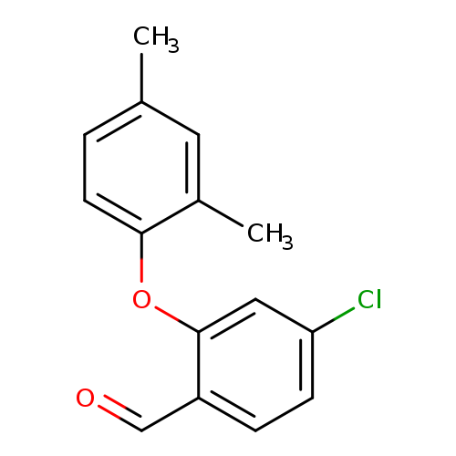 4-chloro-2-(2,4-dimethylphenoxy)benzaldehyde