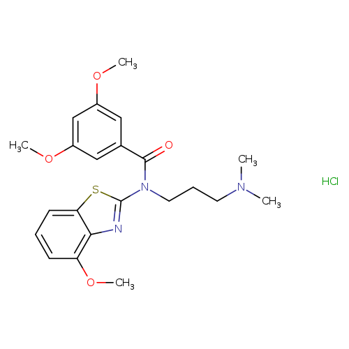 N-[3-(dimethylamino)propyl]-3,5-dimethoxy-N-(4-methoxy-1,3-benzothiazol-2-yl)benzamide hydrochloride