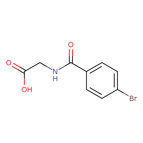 2-(4-Bromobenzamido)acetic acid
