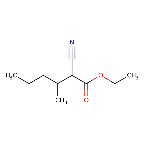 Ethyl 2-cyano-3-methylhexanoate