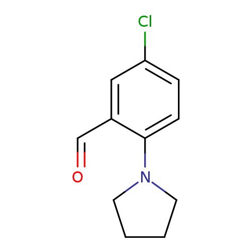 5-Chloro-2-(pyrrolidin-1-yl)benzaldehyde