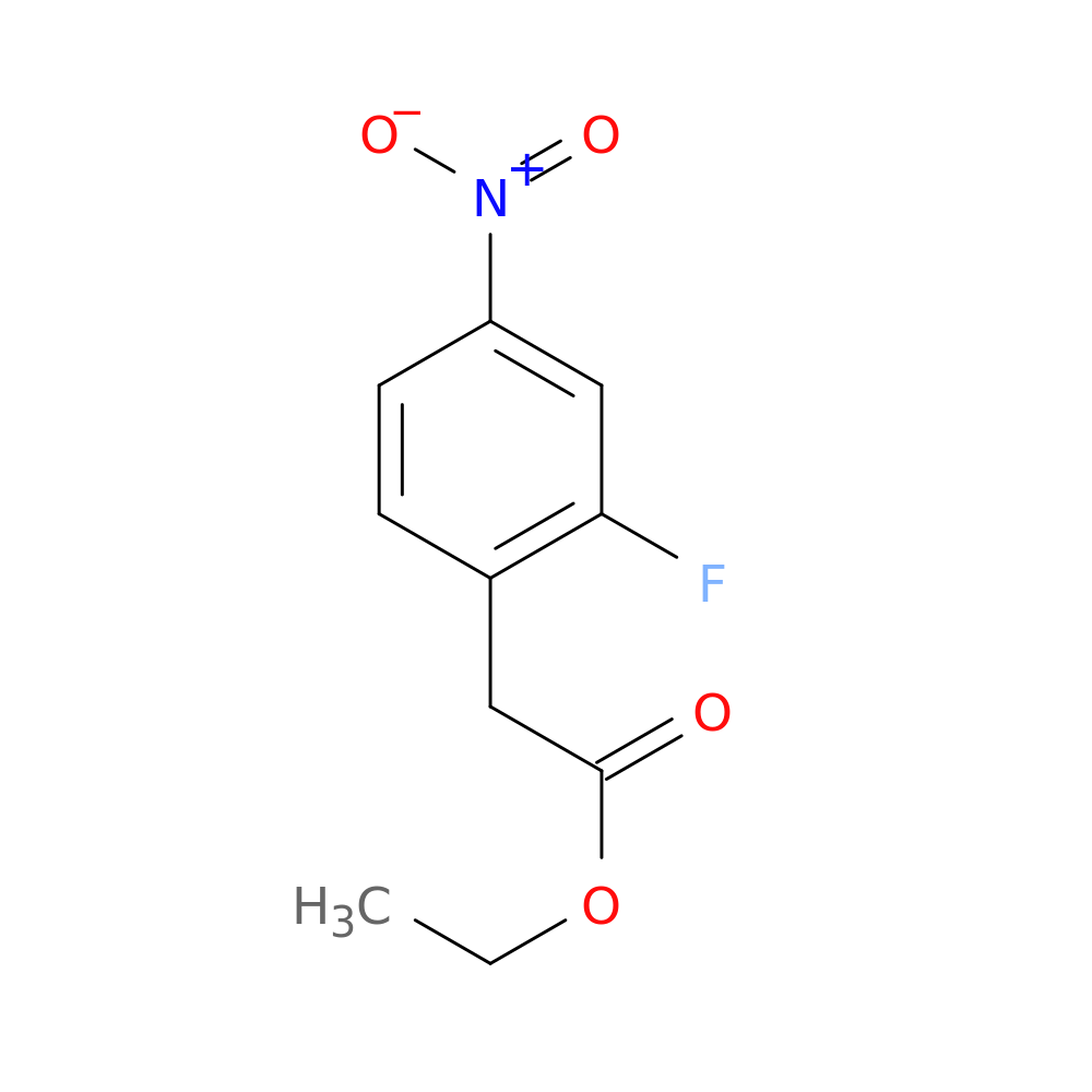Ethyl 2-(2-fluoro-4-nitrophenyl)acetate