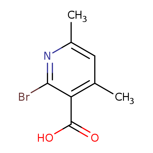 2-bromo-4,6-dimethylnicotinic acid