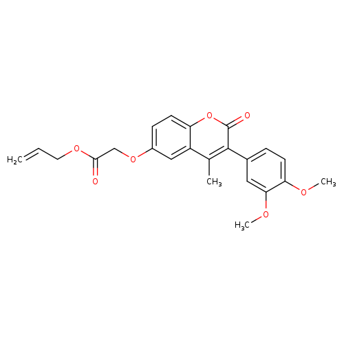 prop-2-en-1-yl 2-{[3-(3,4-dimethoxyphenyl)-4-methyl-2-oxo-2H-chromen-6-yl]oxy}acetate