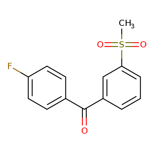 (4-Fluorophenyl)(3-methanesulfonylphenyl)methanone