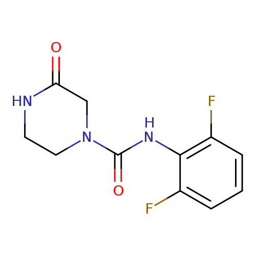 N-(2,6-difluorophenyl)-3-oxopiperazine-1-carboxamide
