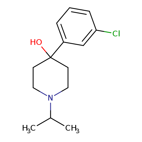 4-(3-chlorophenyl)-1-(propan-2-yl)piperidin-4-ol