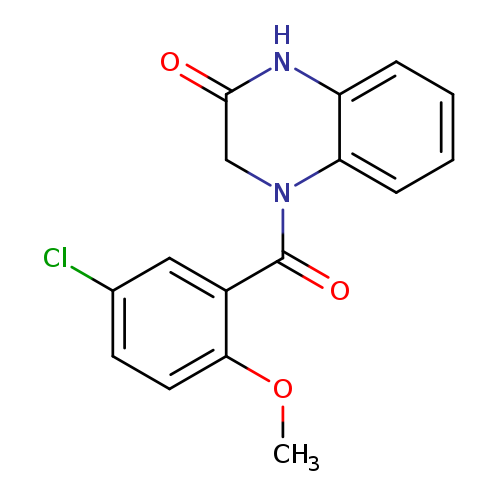 4-(5-chloro-2-methoxybenzoyl)-1,2,3,4-tetrahydroquinoxalin-2-one