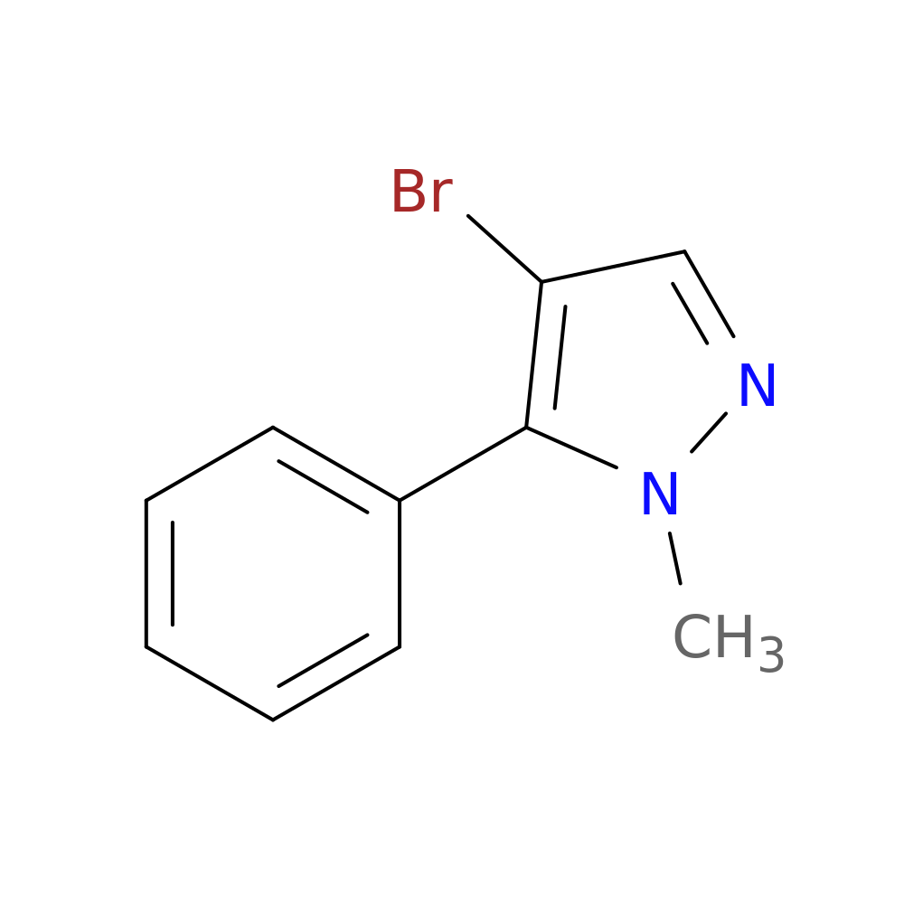 4-Bromo-1-methyl-5-phenyl-1H-pyrazole