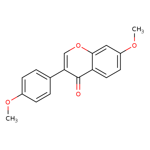 4H-1-Benzopyran-4-one, 7-methoxy-3-(4-methoxyphenyl)-