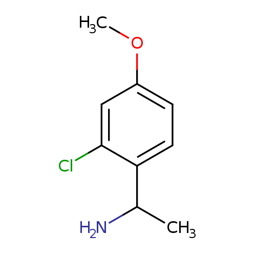 1-(2-Chloro-4-methoxyphenyl)ethan-1-amine