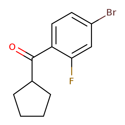 (4-Bromo-2-fluorophenyl)(cyclopentyl)methanone