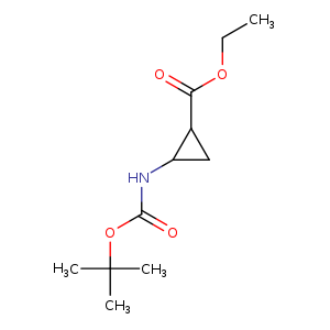 Ethyl 2-{[(tert-butoxy)carbonyl]amino}cyclopropane-1-carboxylate