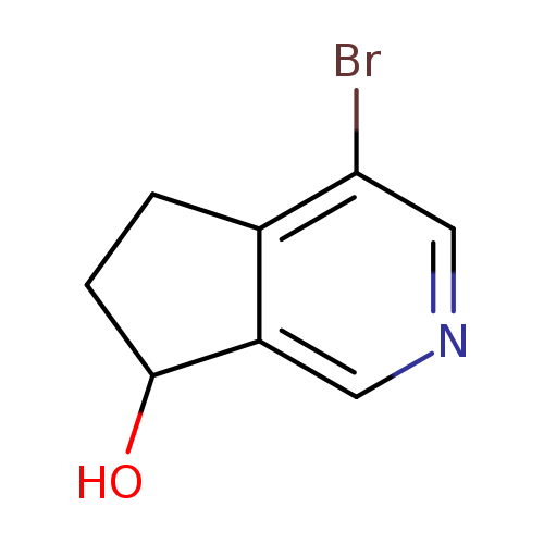 4-bromo-5H,6H,7H-cyclopenta[c]pyridin-7-ol