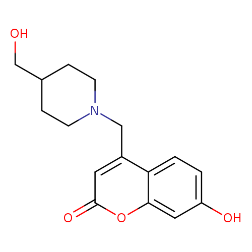 7-Hydroxy-4-([4-(hydroxymethyl)piperidin-1-yl]methyl)-2h-chromen-2-one