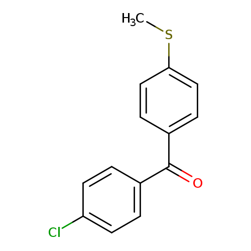 (4-Chlorophenyl)(4-(methylthio)phenyl)methanone