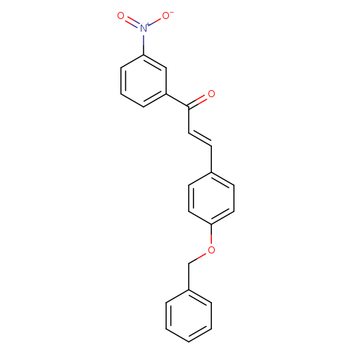 (2E)-3-[4-(benzyloxy)phenyl]-1-(3-nitrophenyl)prop-2-en-1-one