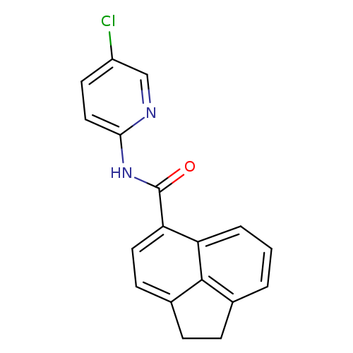 N-(5-chloro-2-pyridinyl)-1,2-dihydro-5-acenaphthylenecarboxamide