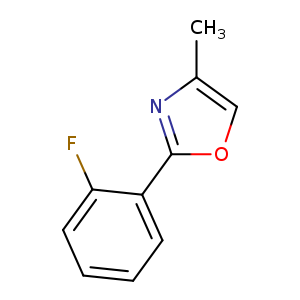 2-(2-fluorophenyl)-4-methyl-1,3-oxazole