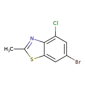 6-Bromo-4-chloro-2-methylbenzo[d]thiazole