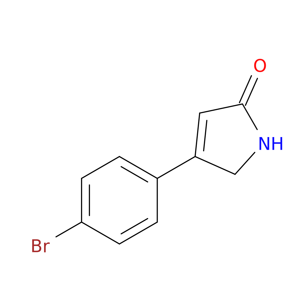 4-(4-bromophenyl)-2,5-dihydro-1H-pyrrol-2-one