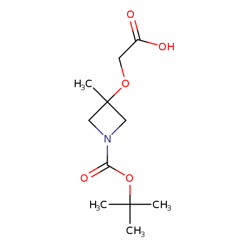 2-({1-[(tert-butoxy)carbonyl]-3-methylazetidin-3-yl}oxy)acetic acid